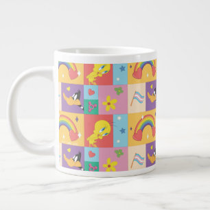 DAFFY DUCK™ & TWEETY™ - Pride Pattern Large Coffee Mug