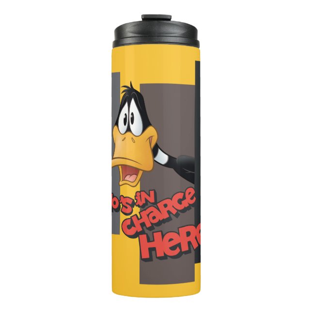 DAFFY DUCK™ "Who's In Charge Here" Thermal Tumbler (Front)