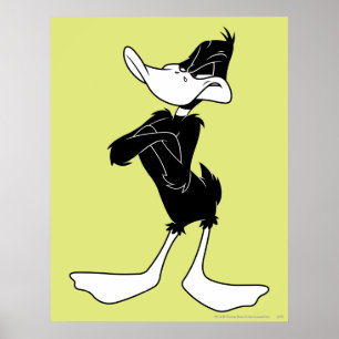DAFFY DUCK™ with Arms Crossed Poster