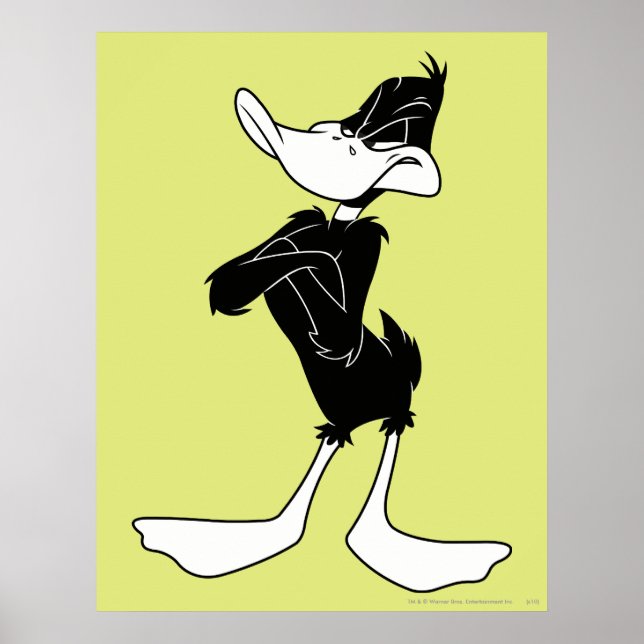 DAFFY DUCK™ with Arms Crossed Poster (Front)