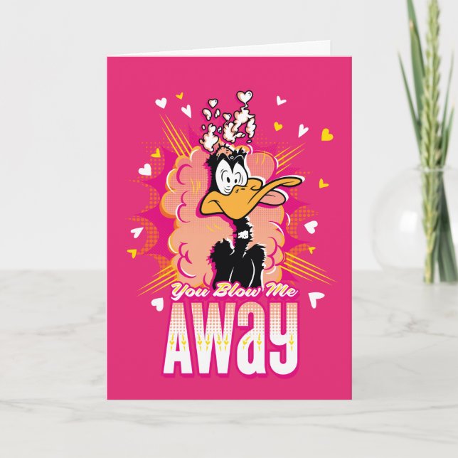 DAFFY DUCK™ - You Blow Me Away Holiday Card (Front)