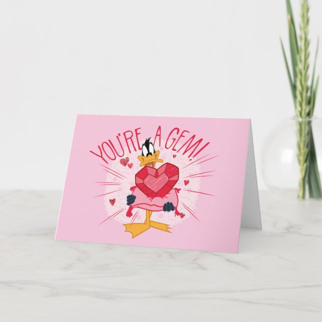 DAFFY DUCK™ - You're A Gem Holiday Card (Front)