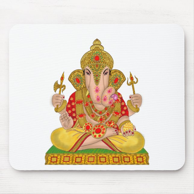 Dagduseth Ganesha Mouse Pad (Front)