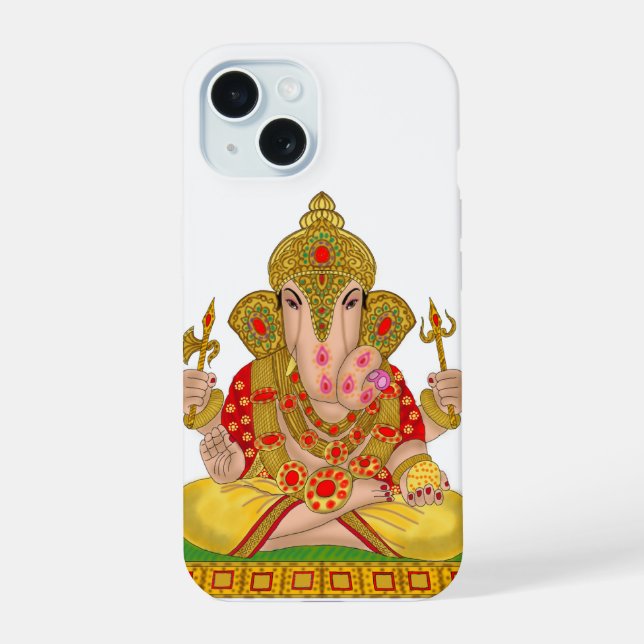 Dagduseth Ganesha Phone Case (Back)