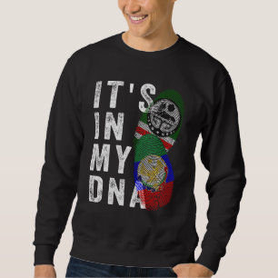 Dagestan flag Chechnya flag It's in my DNA Sweatshirt