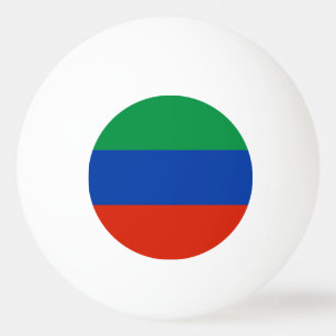 Dagestan Flag Ping Pong Ball