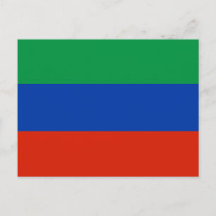 Dagestan Flag Postcard
