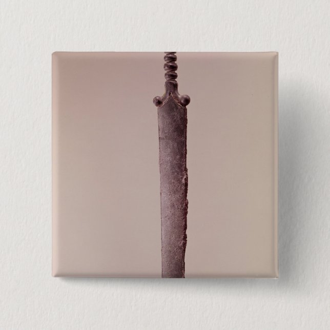 Dagger 15 Cm Square Badge (Front)