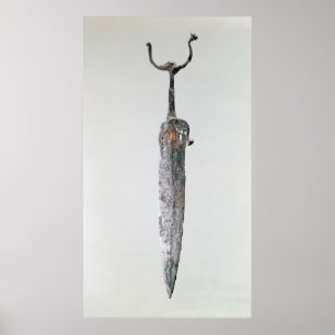 Dagger, Halstatt Culture, c.750-450 BC Poster
