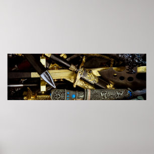Daggers, Dirks and Sabres Poster