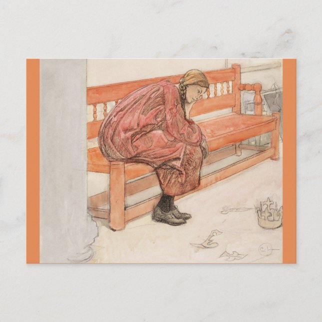 Dagmar and the Paper Crown Postcard (Front)