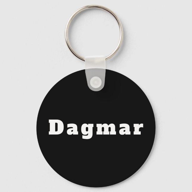 Dagmar Key Ring (Front)