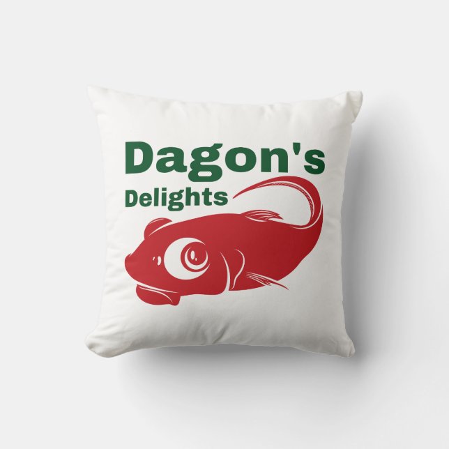 Dagon's Delights Seafood Cushion (Front)