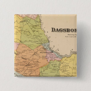 Dagsborough 15 Cm Square Badge
