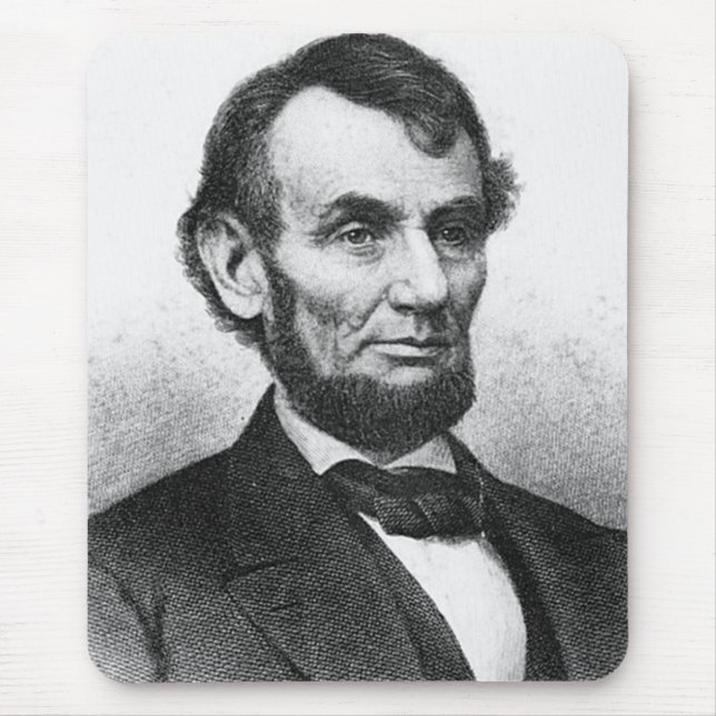 Daguerrotype - Abraham Lincoln Mouse Pad (Front)