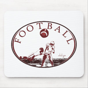 DAHJO Sports Series FOOTBALL Mouse Pad