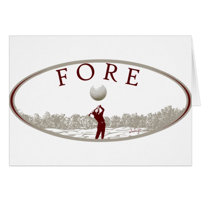 DAHJO Sports Series Golf (Front Horizontal)