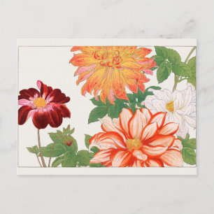 Dahlia by Tanigami Konan Postcard