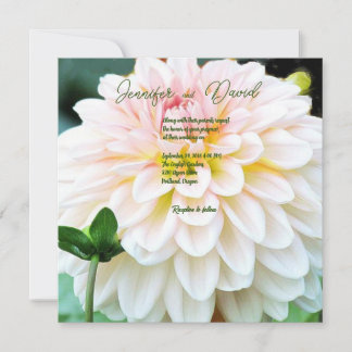 Dahlia Custom Wedding Invitation