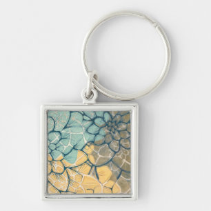 Dahlia Dance I Key Ring