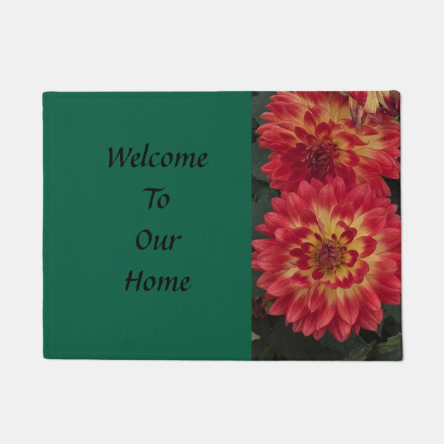 Dahlia Doormat (Front)