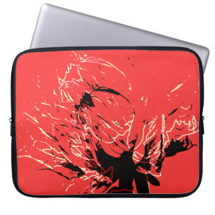 dahlia duo laptop sleeve
