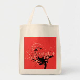 dahlia duo tote bag