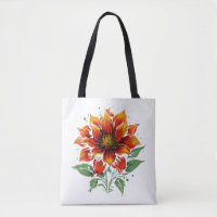 Dahlia fire flower