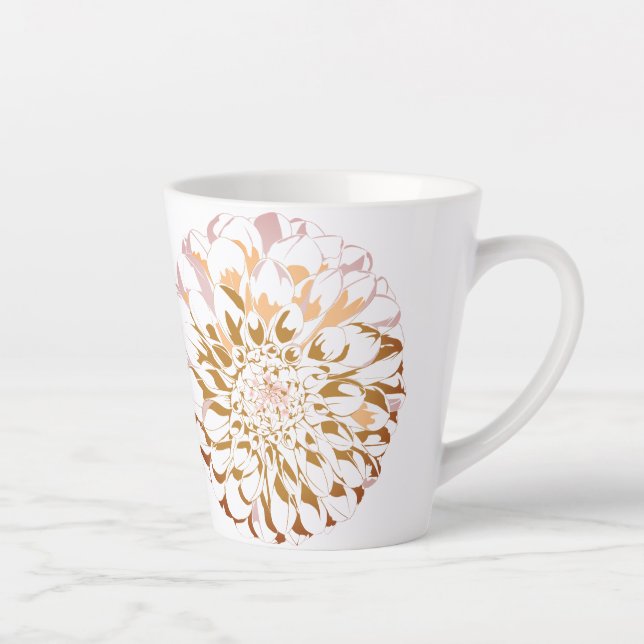 Dahlia floral cup (Right)