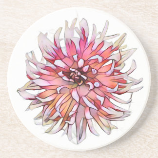 DAHLIA FLOWER COASTER