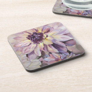 DAHLIA FLOWER COASTERS