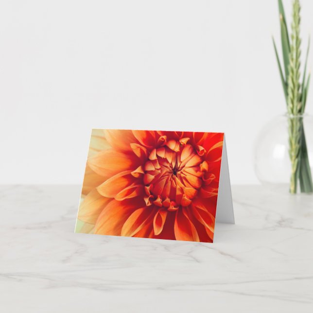 Dahlia Flower (Hidden) Card (Front)