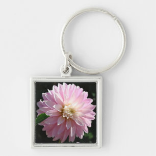 Dahlia Flower Keychain custom nature Floral