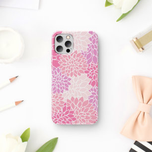 Dahlia Flowers, Pattern Of Flowers, Pink Dahlia iPhone 11 Case