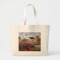 Dahlia Garden in Argenteuil Claude Monet Fine Art
