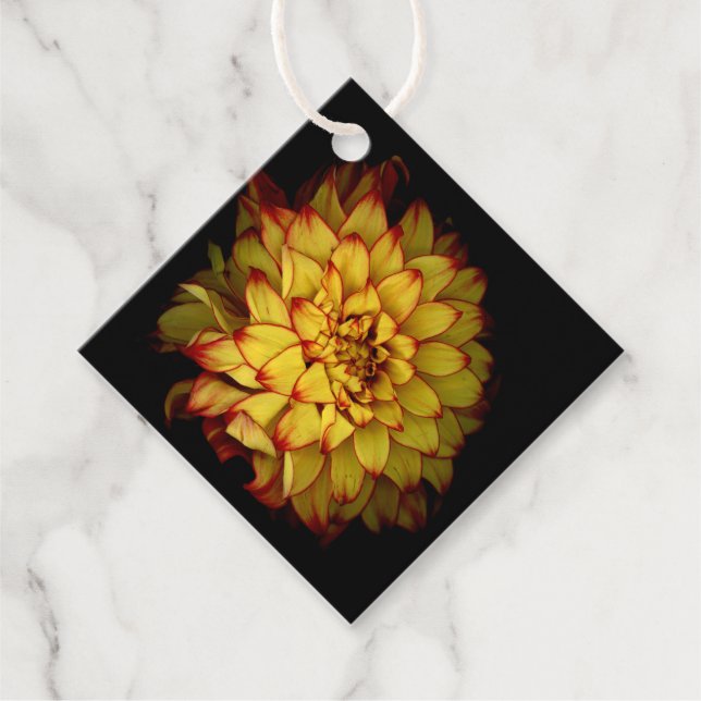 Dahlia Gift Tags (Front)
