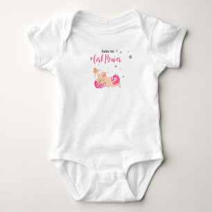 Dahlia has girl power. Personalise this bodysuit t