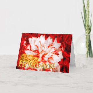 Dahlia Holiday Card