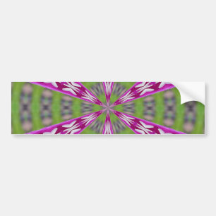 Dahlia Kaliediscope Bumper Sticker