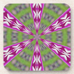 Dahlia Kaliediscope Coaster