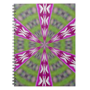 Dahlia Kaliediscope Notebook