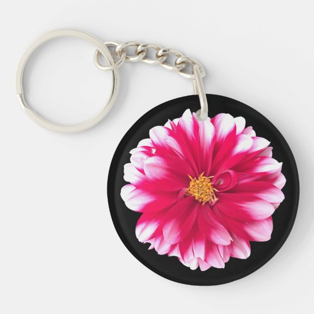 Dahlia Key Ring (Front)
