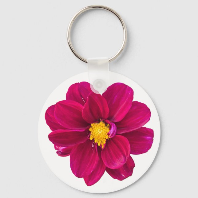 Dahlia Key Ring (Front)