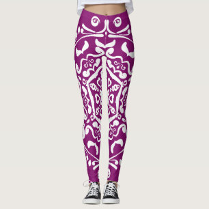 Dahlia Mandala Leggings