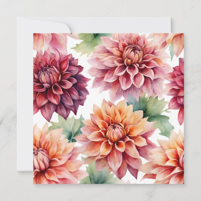 Dahlia Painting  (Front)