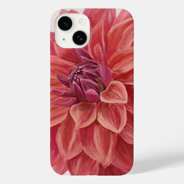 Dahlia Phone case (Back)