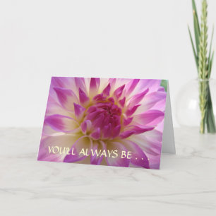 Dahlia Pink Purple 12 Dahlias Flowers OK DSC06... Holiday Card