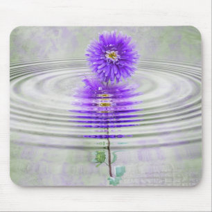 Dahlia Ripple Mouse Pad