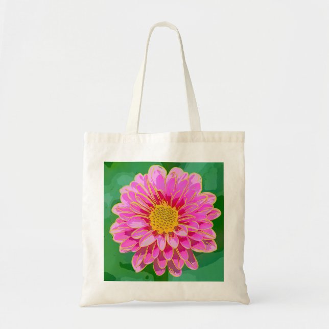 Dahlia tote bag (Front)