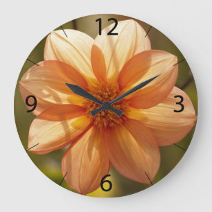 Dahlia Wall Clock